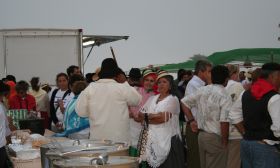 La tradicional romería de Las Nieves congrega cada año a más feligreses