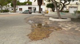 Titerroy pide al Ayuntamiento que finalice las obras de la Plaza Pio XII, abandonadas desde hace más de un año