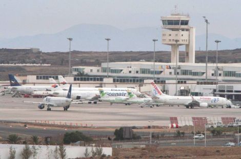 El Aeropuerto de Lanzarote registró, en agosto, 601.652 pasajeros y 5.305 vuelos