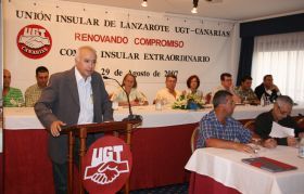 César Reyes, nuevo Secretario General de UGT en Lanzarote