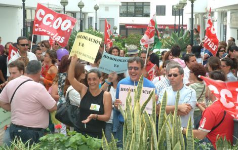 La huelga volverá este viernes a las aulas de Canarias tras la ruptura de las negociaciones con la Consejería de Educación