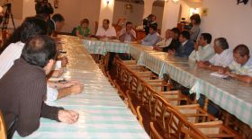 La Permanente de CC finaliza en Tinajo la ronda de reuniones con los comités locales y se prepara para las elecciones
