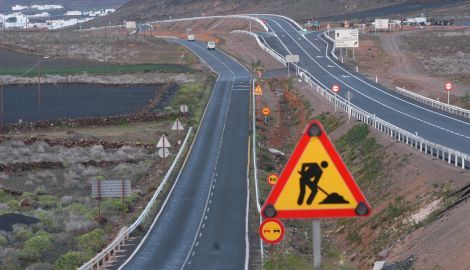 Tres carreteras de la isla se verán cortadas por obras