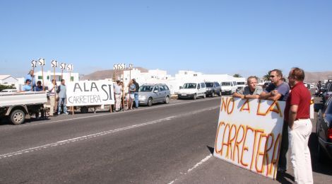 El Gobierno de Canarias ha publicado la lista de los expropiados para la carretera de Tahíche