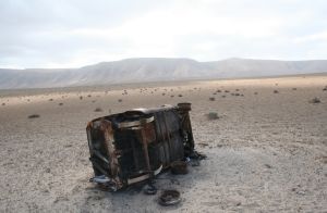 Preocupante aumento del abandono y quema de coches en El Jable