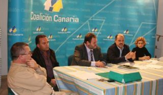 Coalición Canaria recrimina a la presidenta por adjudicar a dedo unas obras de 7,8 millones de euros