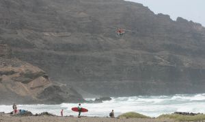 Imagen de la playa de La Cantería de Órzola