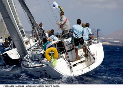 El Telefónica gana la regata larga y lidera la World Cup ORC 670 Islas Canarias Puerto Calero