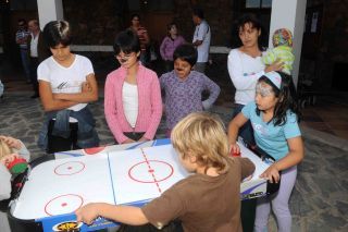 Los niños jugaron el Día Internacional de la Infancia en Lanzarote