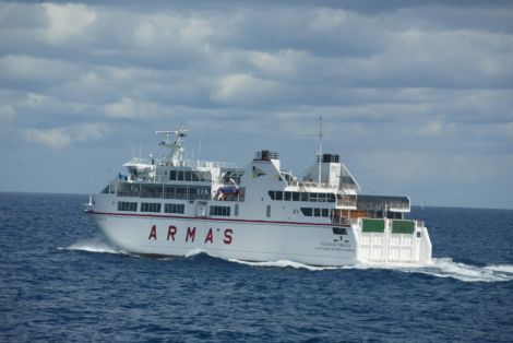 Naviera Armas conecta Lanzarote y Fuerteventura por un euro por trayecto en Navidad