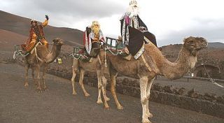 Lanzarote recibe a los Reyes Magos de Oriente