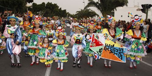 El Carnaval tomó las calles de Arrecife