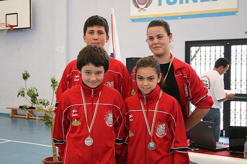 Nueve medallas para la Selección de Lanzarote sub´13 de Badminton