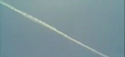 "Chemtrails sobre la isla de Lanzarote"