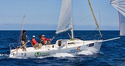 El JJ Palmensis Islas Canarias de Gustavo Martínez se coloca líder del Campeonato de España de J80