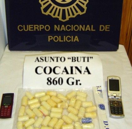 Detenido en Guacimeta con casi un kilo de cocaína dentro su organismo