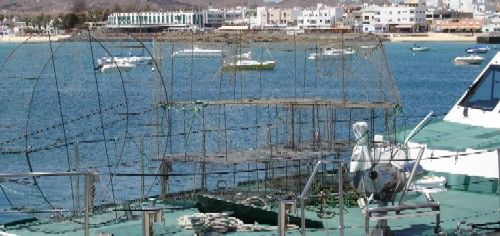 La Guardia Civil se incauta de seis nasas ilegales para la pesca entre Fuerteventura y Lanzarote