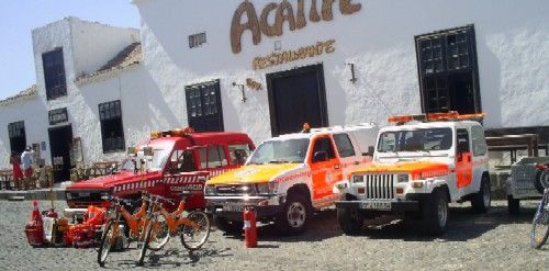 Protección Civil y Emerlan se reunieron en Teguise en el  II Encuentro "La emergencia eres tú"