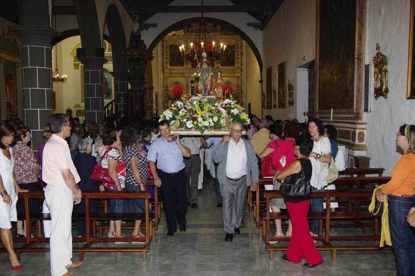 Tinajo celebró la procesión en honor a su patrón