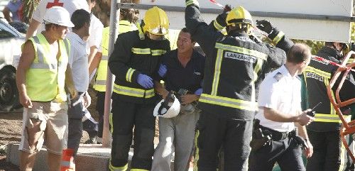CCOO se personará como acusación particular en el procedimiento por la muerte de los dos obreros en Arrecife