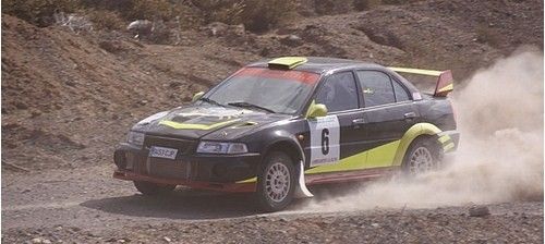 El lanzaroteño Miguel Curbelo se impuso en el XX Rallye de la Oliva