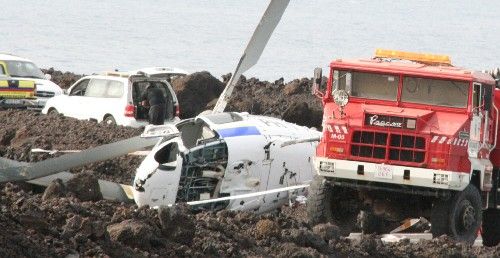 Un informe de Fomento sostiene que un error humano causó el accidente de helicóptero en Lanzarote