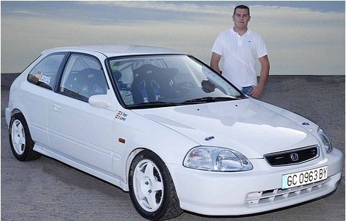 Yeray Lemes participa en el Rallye de Maspalomas con un Honda Civic 1.6