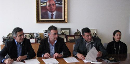 El grupo Cabrera Medina firma un convenio de colaboración con asociaciones de prensa deportiva en Las Palmas y Tenerife