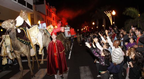 Los Reyes Magos repartieron ilusión por toda Lanzarote