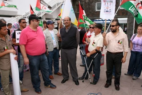 Las asociaciones de apoyo al Sáhara reclaman la autodeterminación en el escenario de la huelga de Haidar