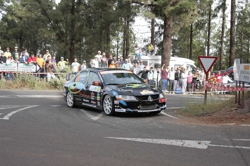 Oscar Cabrera fue tercero del grupo N en el Rallye Islas Canarias
