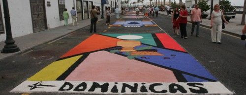 Un total de 24 colectivos confeccionarán las alfombras de sal para la fiesta del Corpus Christi