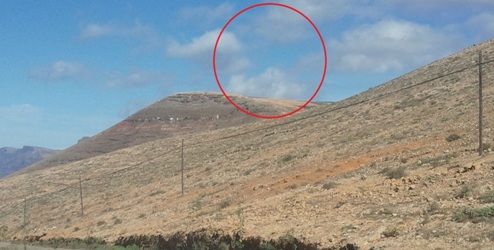 El Club de Vuelo Libre de Lanzarote denuncia la instalación de una antena "gigantesca" en Famara