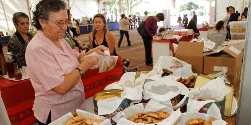 Imagen de una edición del Mercado Gastronómico y Artesanal de Navidad de San Bartolomé