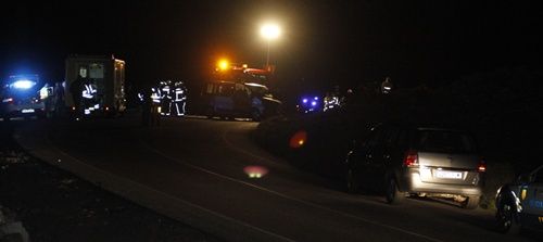 Muere un agente de Tráfico de la Guardia Civil en un accidente en la carretera de Zonzamas
