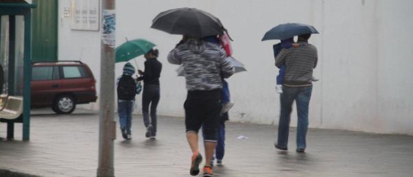Lanzarote registrará este jueves lluvias débiles, pero entrará  una nueva borrasca el viernes por la noche