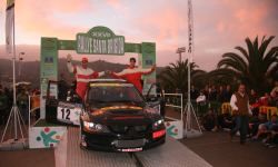 Gran papel de Rubén Curbelo en el Rallye Villa de Santa Brígida