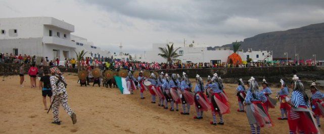 Más de 2.000 personas disfrutaron del Carnaval pirata de La Graciosa