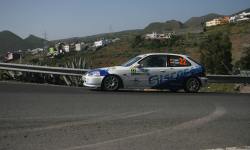 Yeray Lemes, en el Rallye Islas Canarias