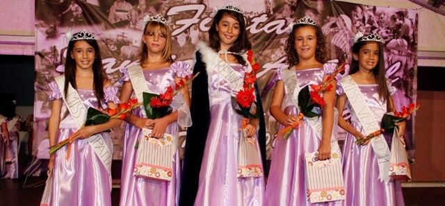 Xiomara  Perdomo, elegida Reina infantil de Tahíche