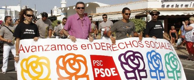 El PSOE de Lanzarote se suma a la celebración del Día Internacional del Orgullo lésbico, gay, transexual y bisexual