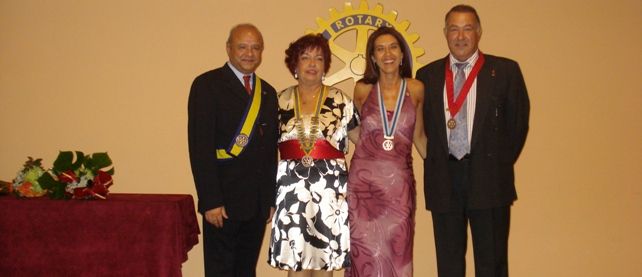 Otilia Aguilar Topham, nueva presidenta de los rotarios de Lanzarote