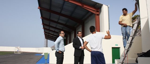 El renovado pabellón polideportivo de Tahíche volverá a abrir sus puertas en agosto