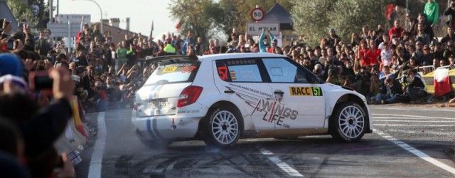 Brillante actuación de Lemes y Peñate en el Rallye de España