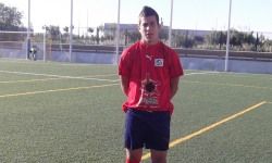 El joven lanzaroteño Adrián Barrera ficha por el Atlético de Madrid cadete