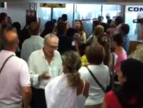 El vídeo de la "gresca" entre los pasajeros de Ryanair, en la que tuvo que intervenir la Guardia Civil