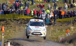Yeray Lemes y Rogelio Peñate, novenos en el Rallye de Gales
