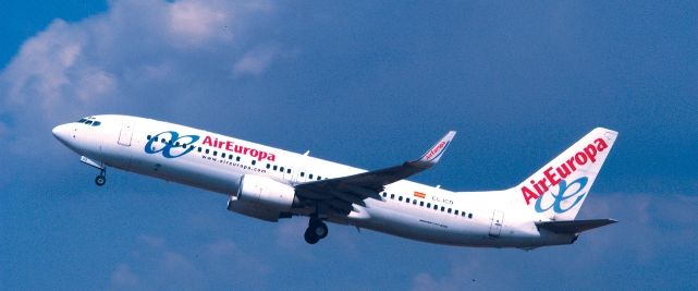 Air Europa elimina su vuelo directo entre Lanzarote y Barcelona