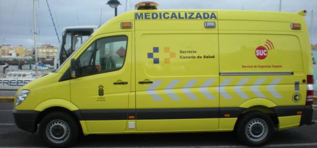 El Servicio de Urgencias Canario atendió 14.000 incidentes en 2011 en Lanzarote, la mitad de ellos de peligro para la vida de los pacientes