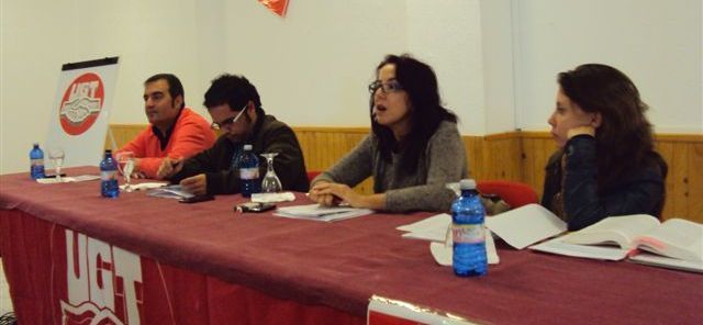 El secretario de UGT en Canarias analiza en Lanzarote los efectos de la reforma laboral